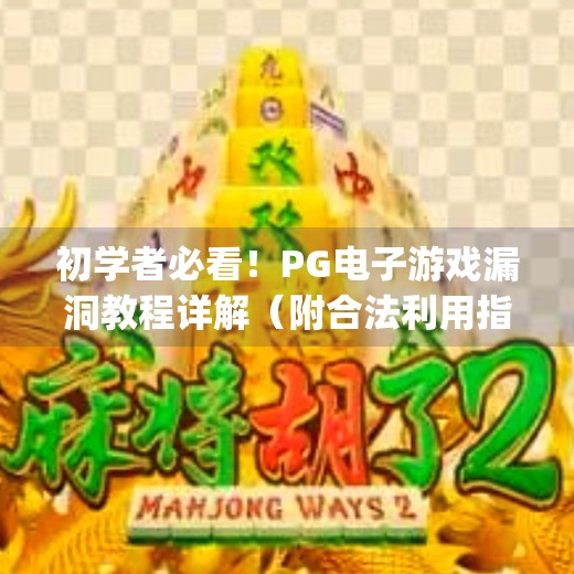 初学者必看!PG电子游戏漏洞教程详解(附合法利用指南)初学者必看!pg电子游戏漏洞教程详解