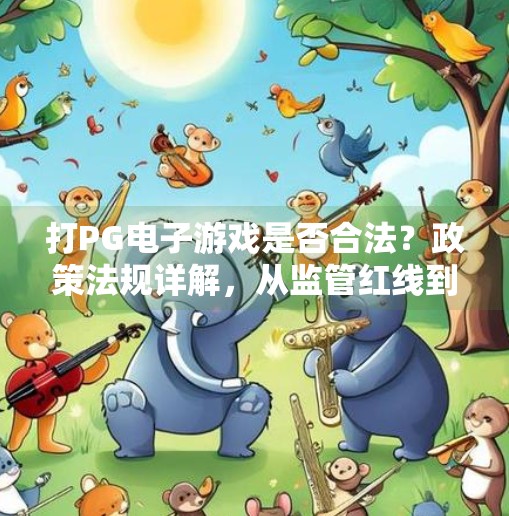 打PG电子游戏是否合法？政策法规详解，从监管红线到玩家避坑指南,打PG电子游戏是否合法？政策法规详解