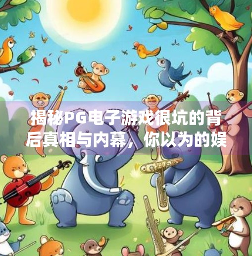揭秘PG电子游戏很坑的背后真相与内幕，你以为的娱乐，其实是精心设计的陷阱！揭秘pg电子游戏很坑的背后真相与内幕！